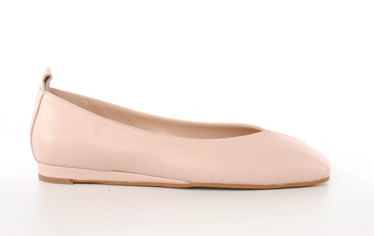 Maury dames ballerine Fien leder nude