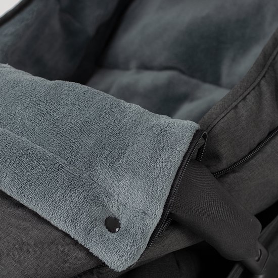 Voetenzak Novi Uni Cozy Black Melange van Merkloos — afbeelding 3
