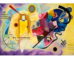 Bluebird Puzzle legpuzzel Kandinsky - Gelb-Rot-Blau 1925 - 1000 stukjes.