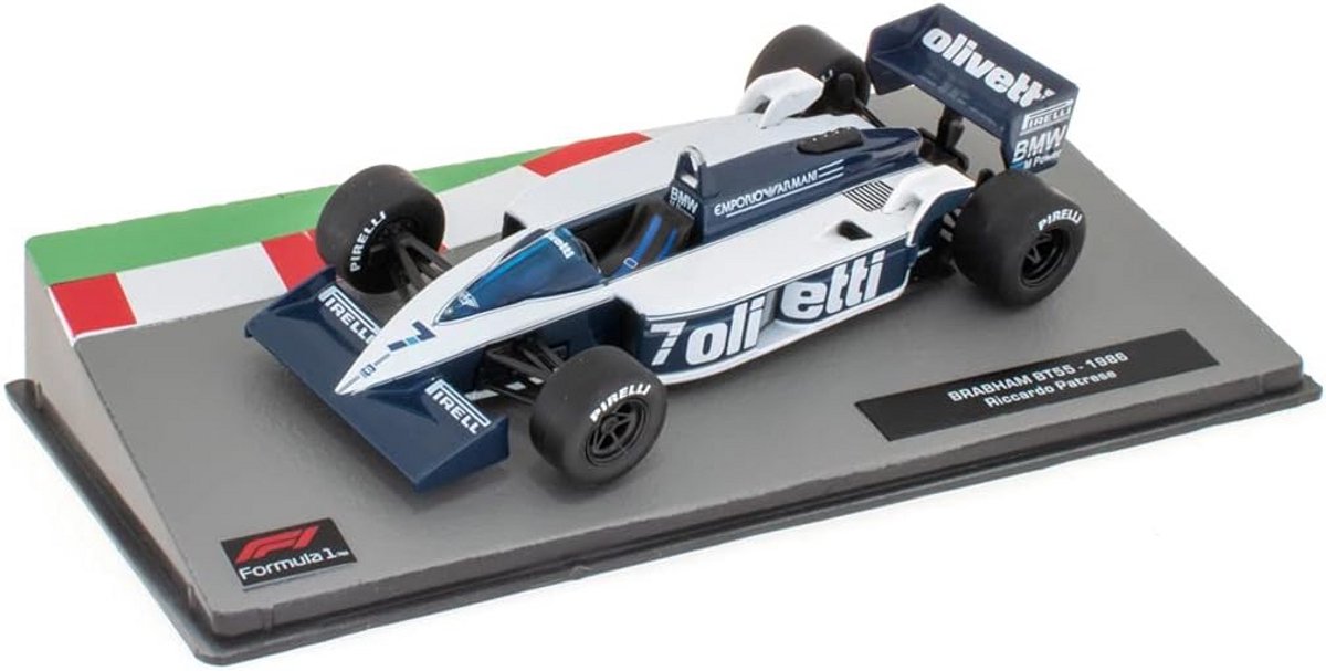 Schaalmodel Formule 1 Auto 1:43 - Raceauto 1986 Ricvardo Patrese