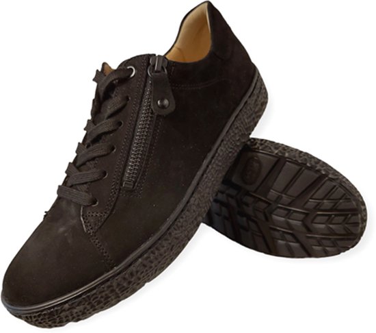 Chaussures à lacets pour femme Hartjes Phil Shoe Noir Zwart - Taille 6