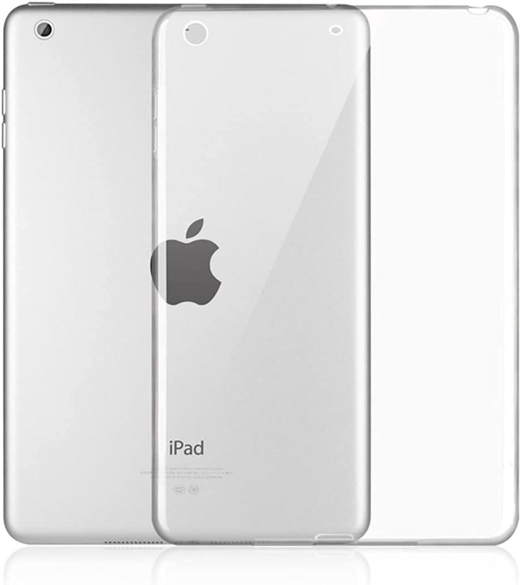 Transparante TPU Hoes voor Oud Model iPad 9.7 inch - Schokabsorberend en Dun