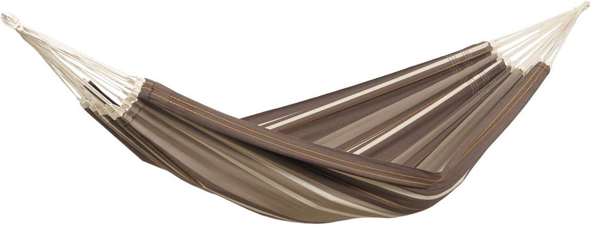 XXL Handgemaakte Hangmat Paradiso 250x175cm - 200kg - Dark Brown