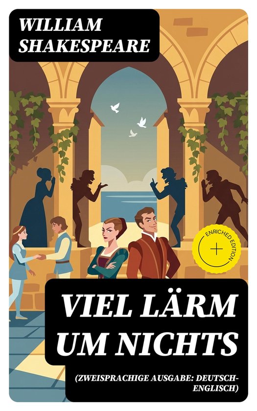 Viel Lärm um Nichts (Zweisprachige Ausgabe: Deutsch-Englisc ... - cover