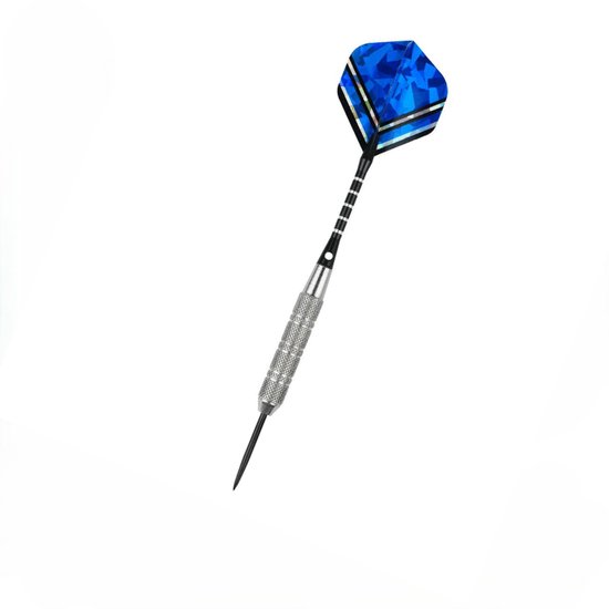 3 Stuks Dartpijlen - Darts - 24 gram - Metalic - Blauw - LOUZIR van Merkloos — afbeelding 2