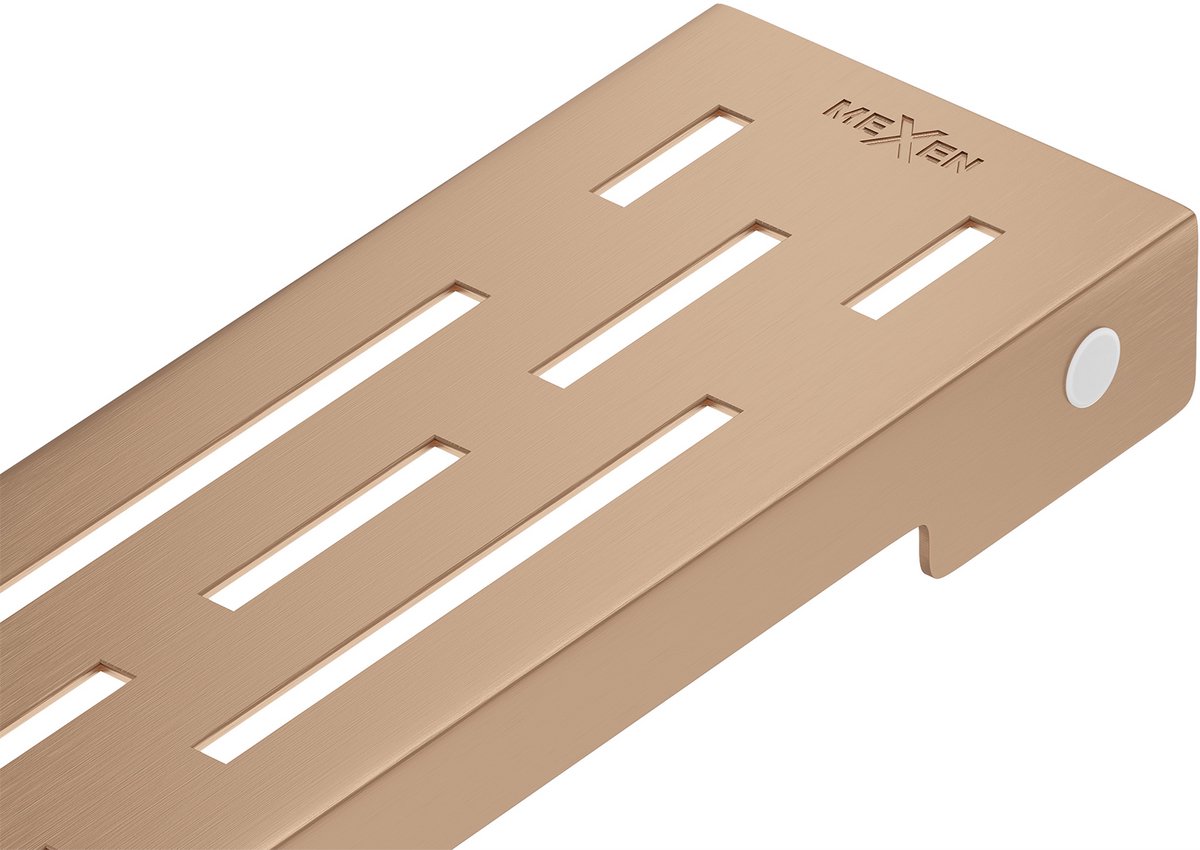 Mexen Flat M01 afdekking voor lijnafvoer 50 cm, geborsteld koper - 1C20050