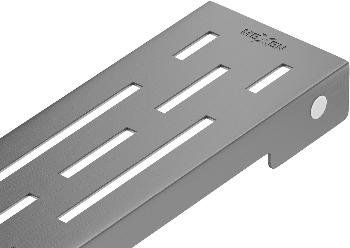 Mexen Flat M01 afdekplaat voor lijnafvoer 60 cm, geborsteld grijs - 1E20060