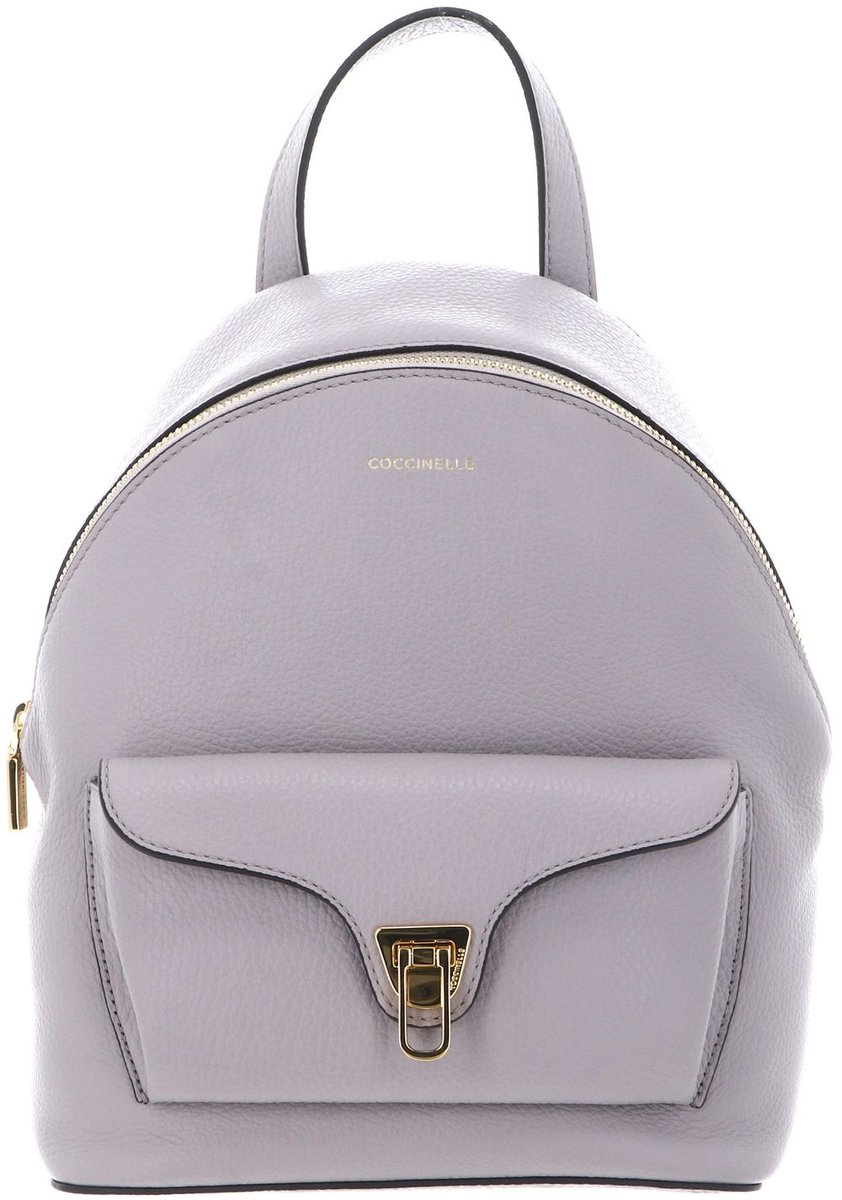 COCCINELLE Leren vrijetijdsrugzak Beat Generatio Backpack Oyster mauve