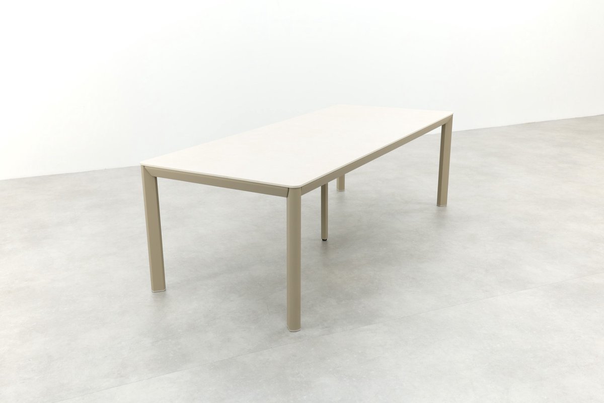 Hartman Kyra table à manger de jardin 240x100 cm - Latte