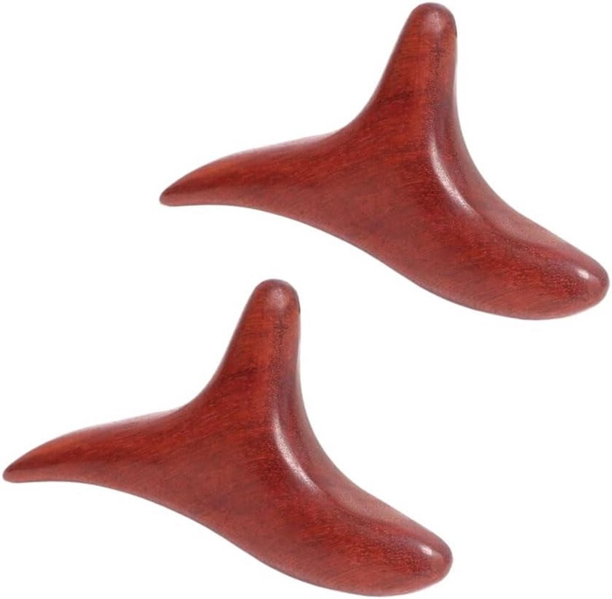 2x Houten Massage Hulpmiddel voor Voet en Lichaam - Ergonomische Reflexologie Tool voor Stressverlichting