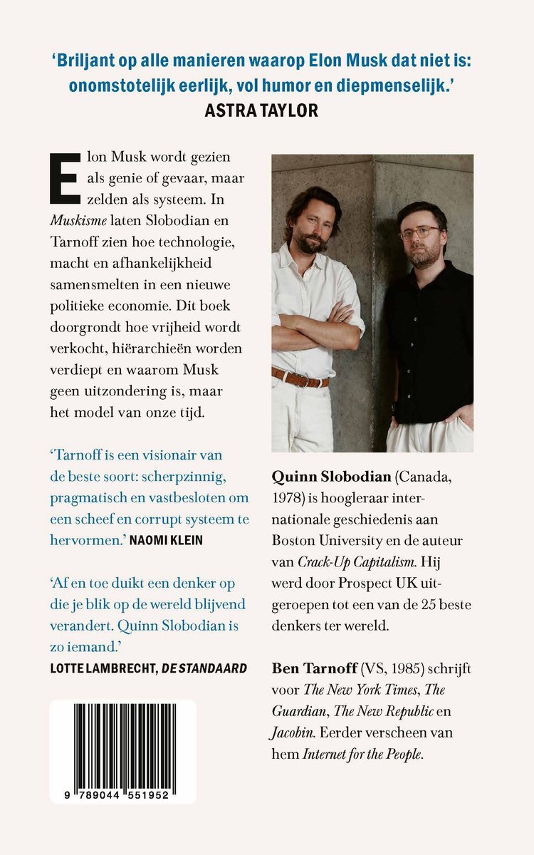 Muskisme - back cover