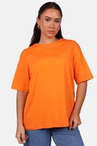 Getdrezzed Top - Maat: M - Oversized shirt oranje - WK kleding
