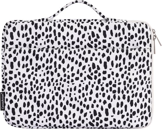 Laptophoes 13.3 Inch HV – Laptop Sleeve met Handvat – Panterprint