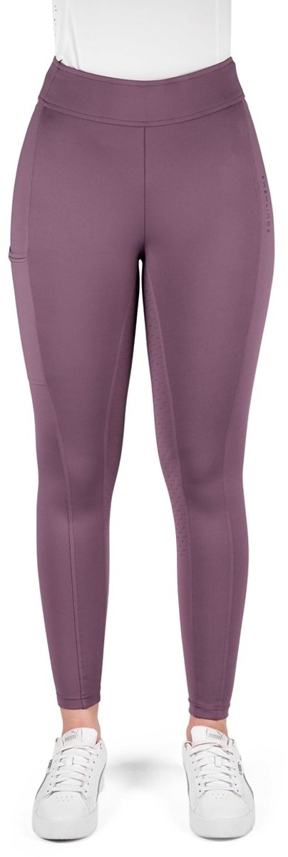 EQUITHEME RIJLEGGING BIRDY FULLGRIP Lichtpaars