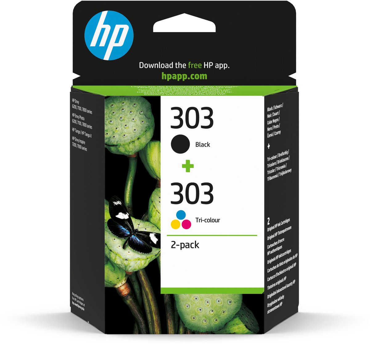HP 303 - Inktcartridges - Origineel - Standaard capaciteit - Kleur en Zwart