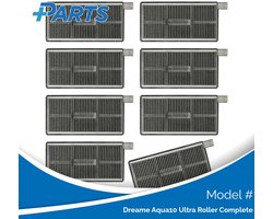 Dreame Aqua10 Ultra Roller Complete Filters (8 Stuks, Plus.Parts® alternatief voor 20010100001863)