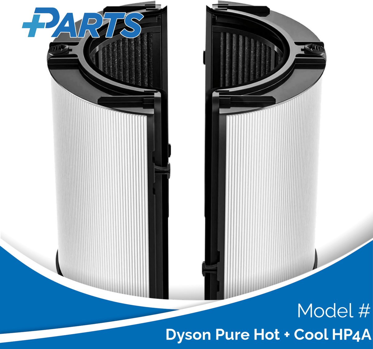 Dyson Pure Hot + Cool HP4A Filter van Plus.Parts® geschikt voor Dyson