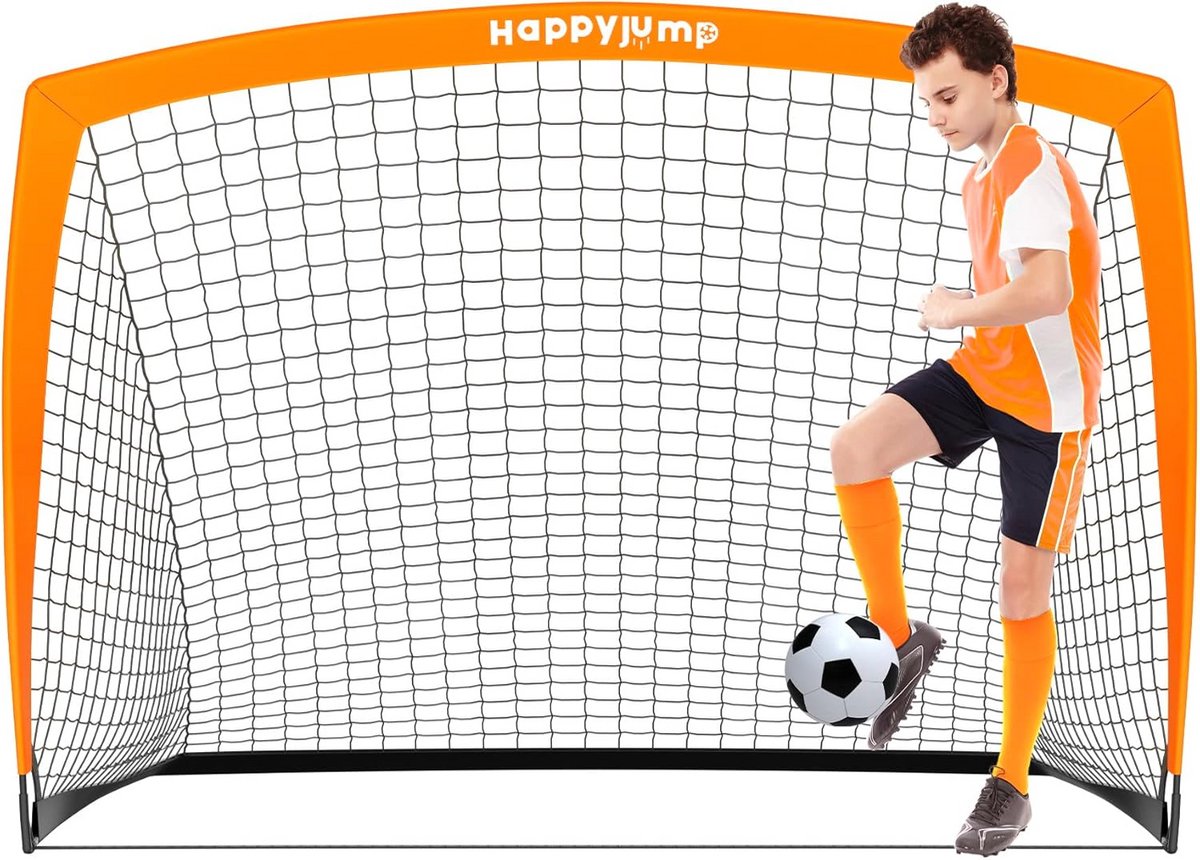 Duurzaam Pop-up Voetbaldoel voor Kinderen en Volwassenen Tuin en Veld