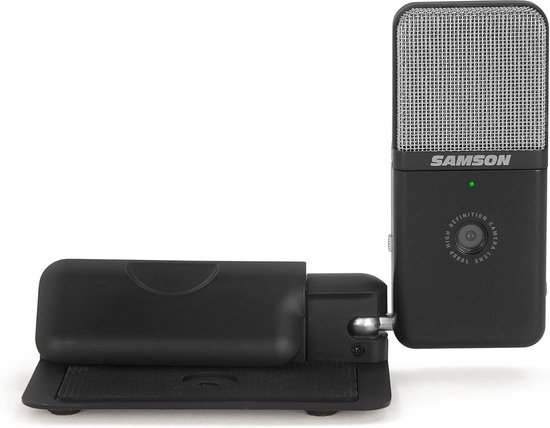 Draagbare USB Microfoon en Full HD Webcam 1080p voor Streaming en Videoconferenties