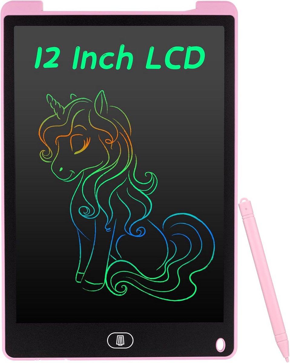 Gekleurd LCD Grafisch Tablet 12 Inch - Elektronisch Schrijfblok met Pen