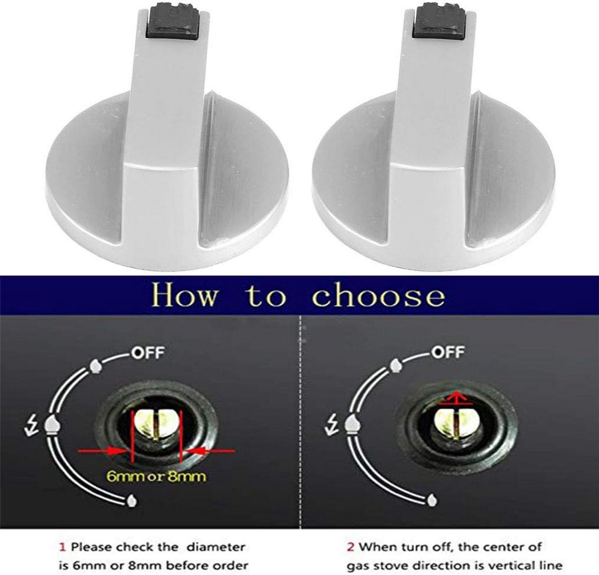 Universele Oven en Fornuis Knoppen Adapters (4 stuks) Geschikt voor Gasfornuizen en Kookplaten