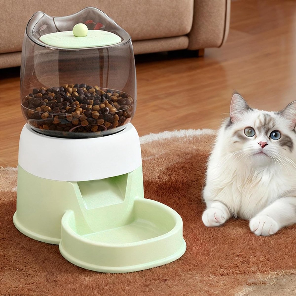 FixionParts Voederautomaat Kat 2 Liter Automatische Voerdispenser - afbeelding 2