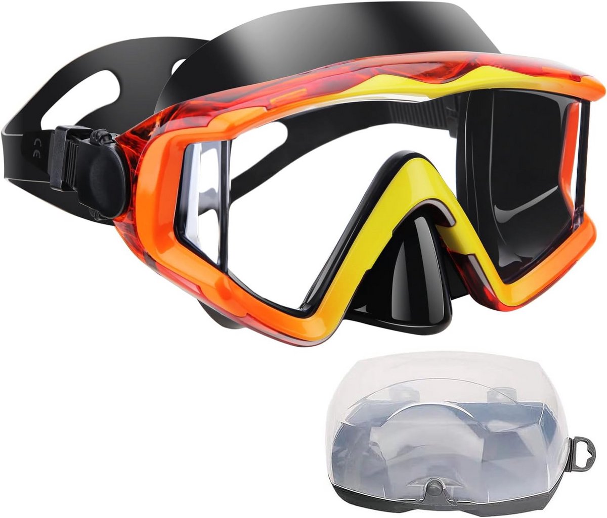 Anti-Fog Duikmasker en Snorkelmasker voor Volwassenen - Lekvrij Zwemmen en Duiken