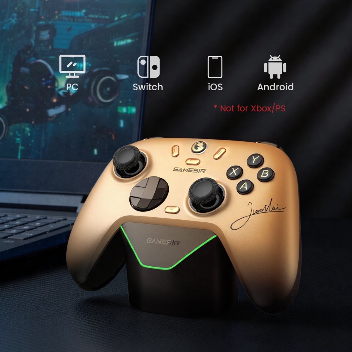 GameSir Nova 2 Lite - Draadloze Controller - Champion Edition thumbnail 4