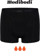 Modibodi Menstruatie Ondergoed Super Absorberend Dames Klassieke Boyshort Zwart 42