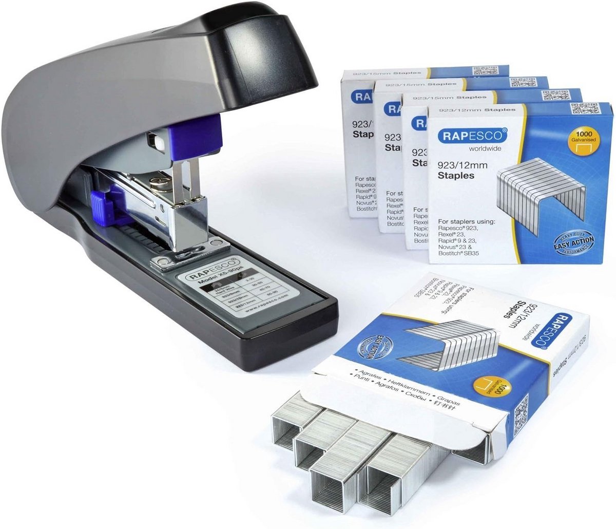 Krachtige Nietmachine Heavy Duty voor 90 Vel en 5000 Nietjes - Minder Inspanning