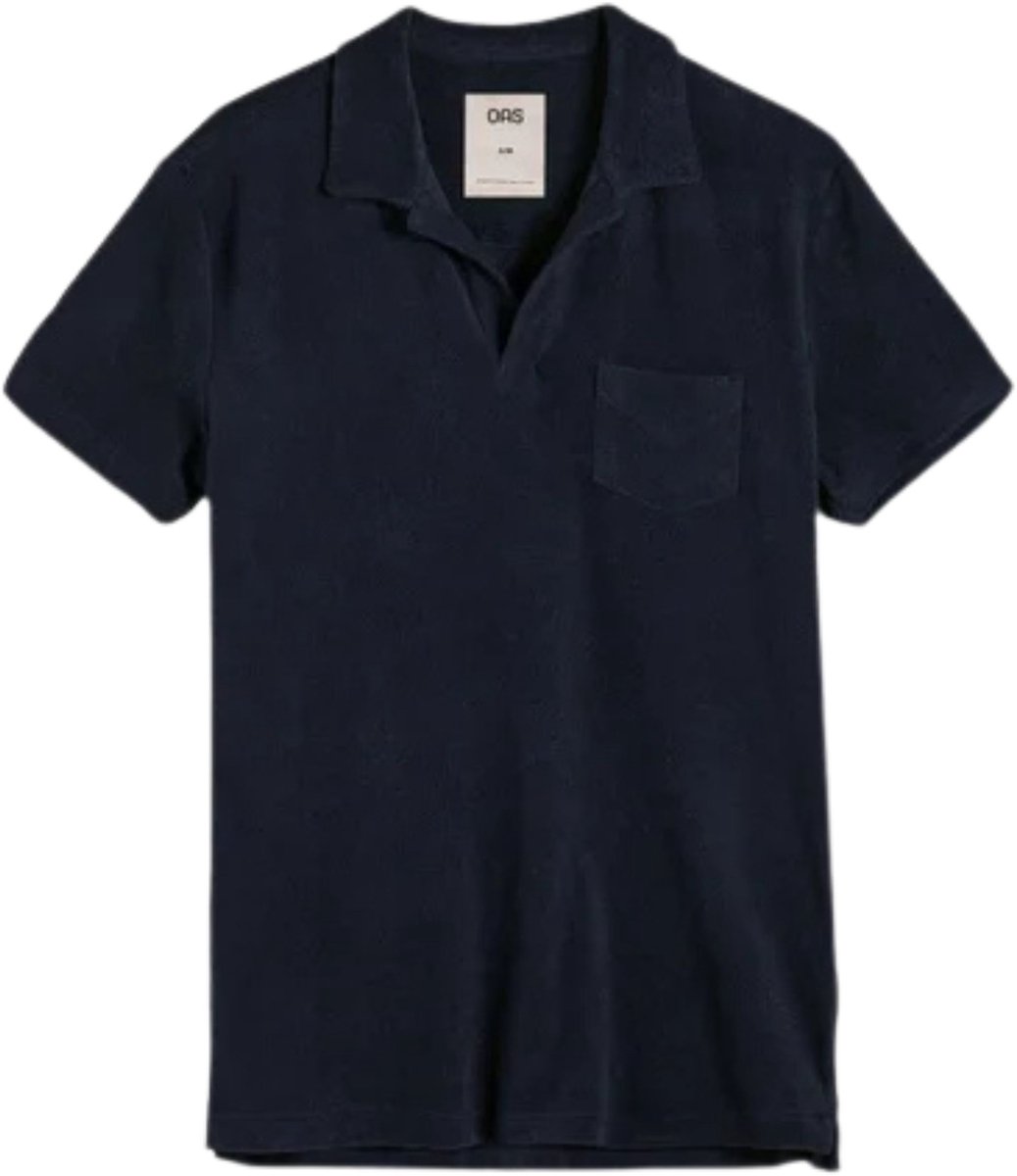 OAS - Shirt Donkerblauw Oas 7003 Polos Donkerblauw Polo Terry Shirt