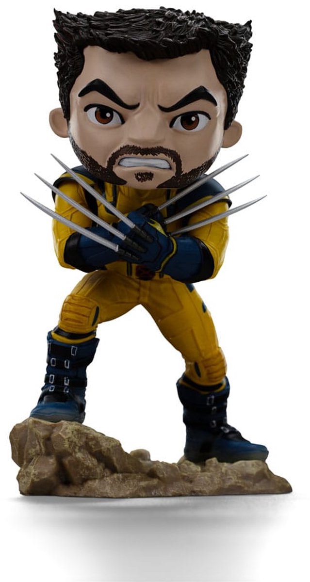 Iron Studios Deadpool & Wolverine Mini Co. PVC Figure Wolverine Unmasked 14 cm Mini-Figuur