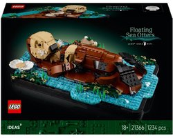 Product afbeelding van LEGO Ideas Drijvende Zeeotters - 21366