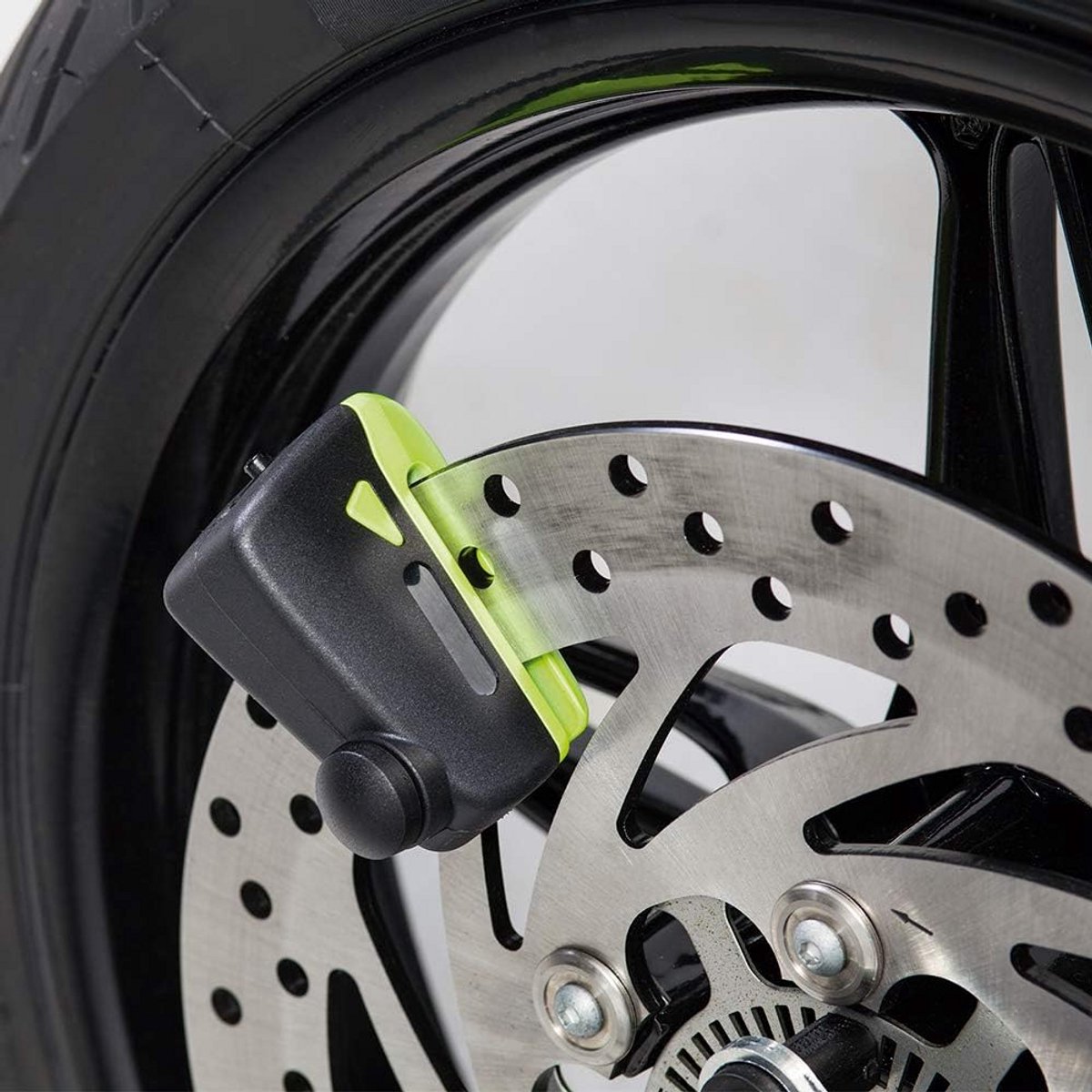 Universele Remschijfslot voor Motorfiets en Scooter - 75mm Beige – foto 3