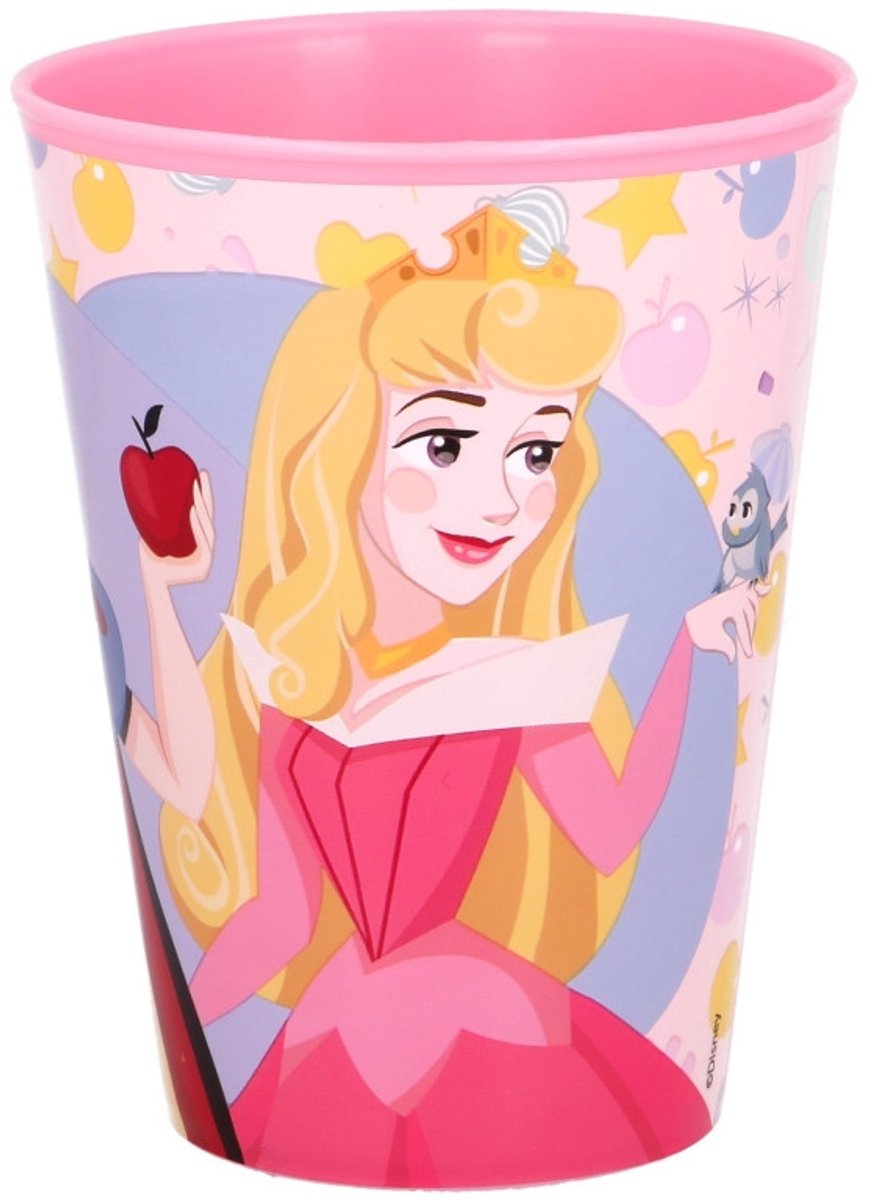 Disney Princess Drinkbeker - 260 ml - Beker - 1 stuk - Voor verjaardagen en feestjes