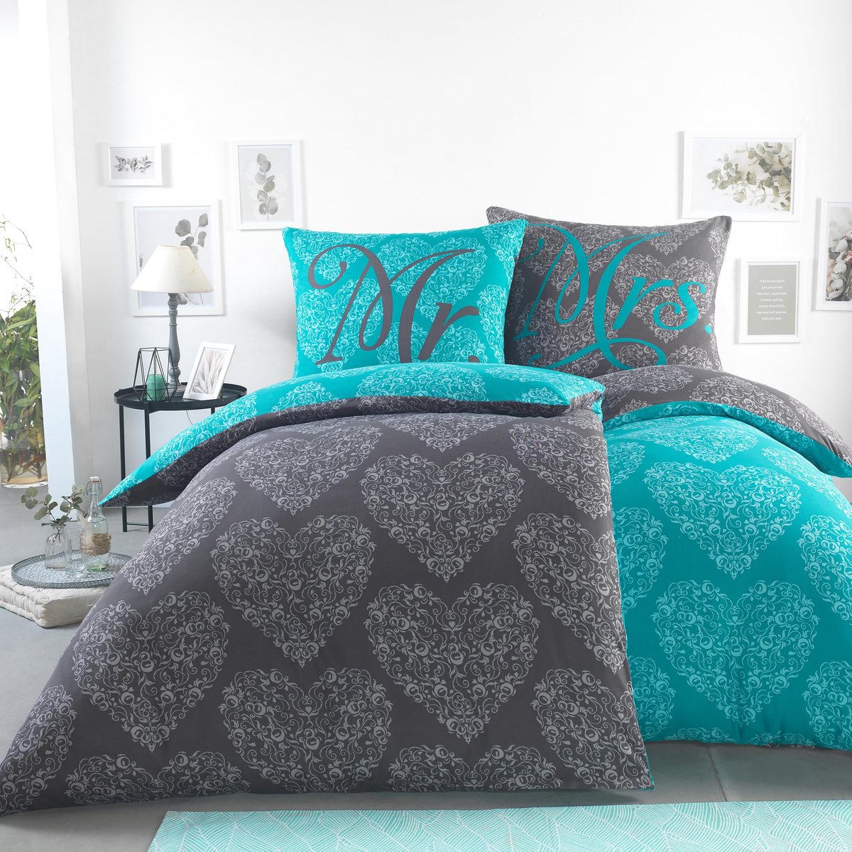 Microfibre Bedset - Ademend en Temperatuurregulerend - 2 Duvethoezen 135 x 200 cm + 2 Hoofdkussens 80 x 80 cm
