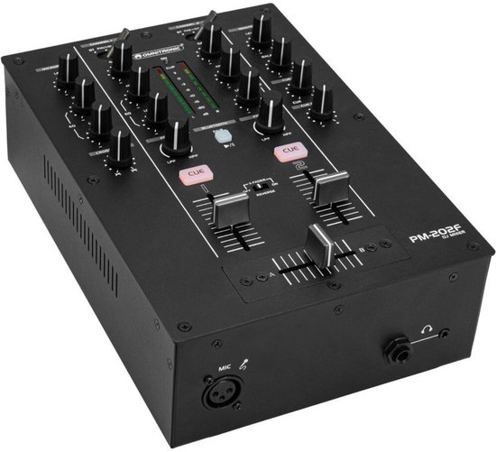 Aveek Professionele audio-mixer, soundboard-mengpaneel met 5-kanaals