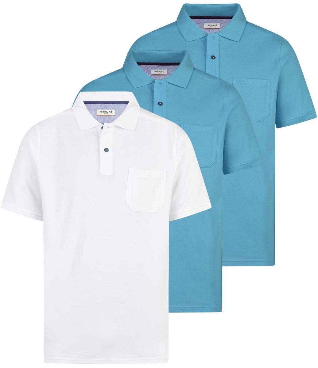 Redmond Heren poloshirt 3 pack Basic