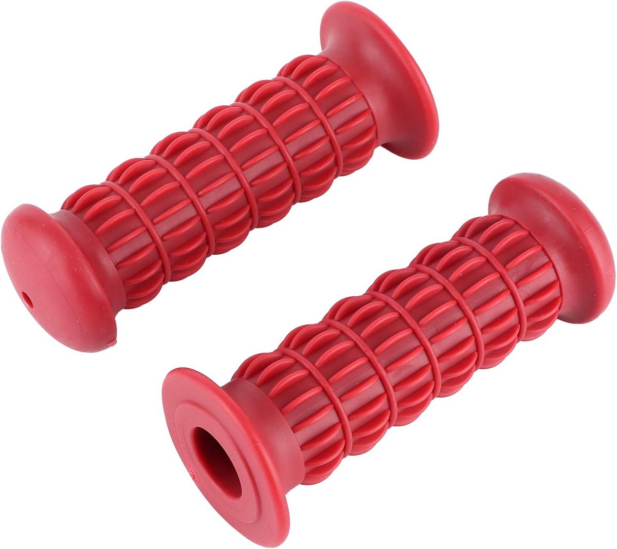 Universele Rubberen Motor Stuur Handvatten 25-28mm Rood