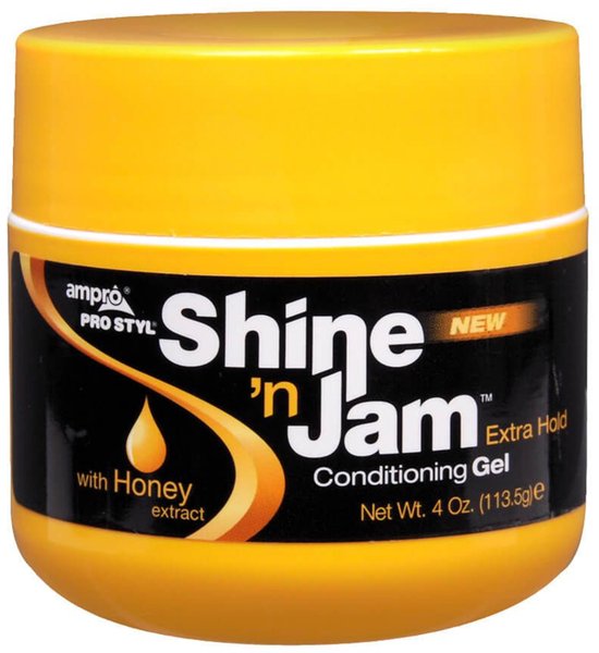 Ampro Shine'n Jam Conditioning Gel Extra Hold 4oz