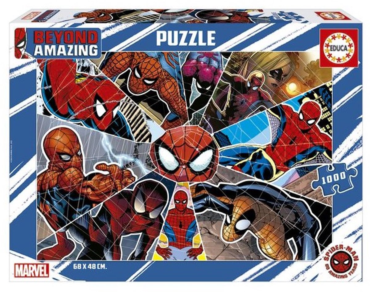EDUCA - puzzel - 1000 stuks - Spiderman