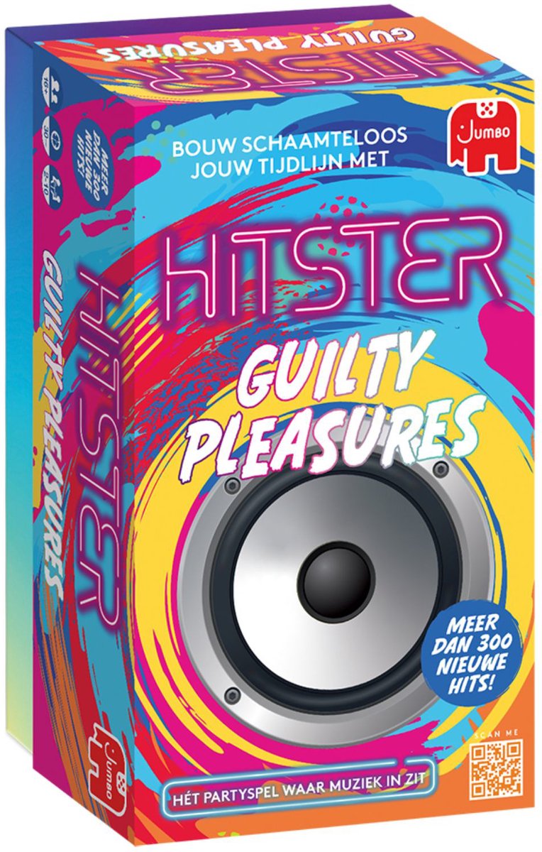 Jumbo Hitster Guilty Pleasures - Nederlandstalig