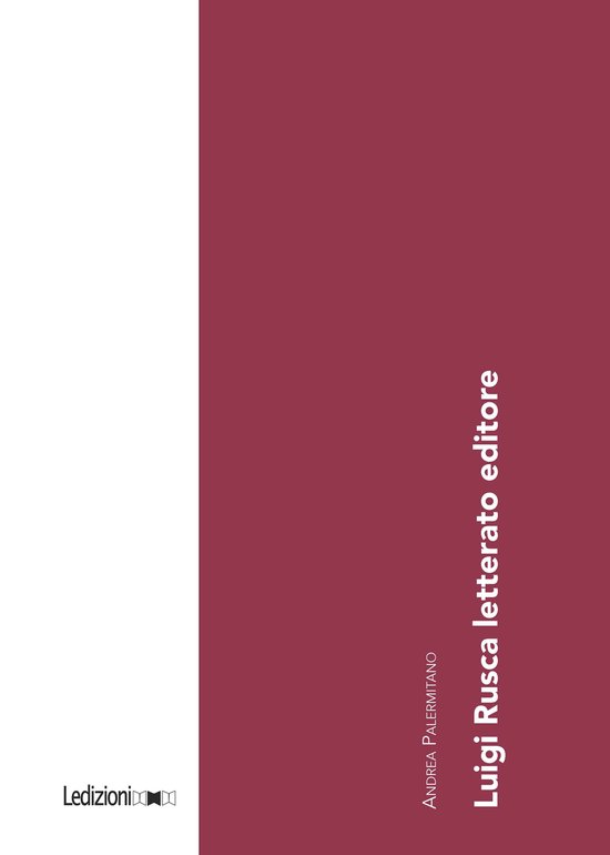 Luigi Rusca letterato editore - cover