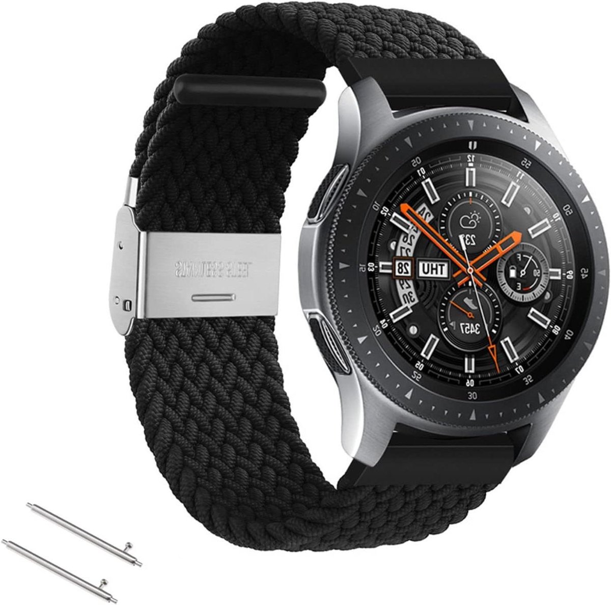 Allecto- Horlogeband vervanging - compatibel met Garmin - compatibel met Huawei - compatibel met Samsung - verstelbare horlogeband 140 mm-235 mm - 20 mm-22 mm