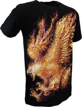 Phoenix Glow in the Dark T-Shirt Zwart