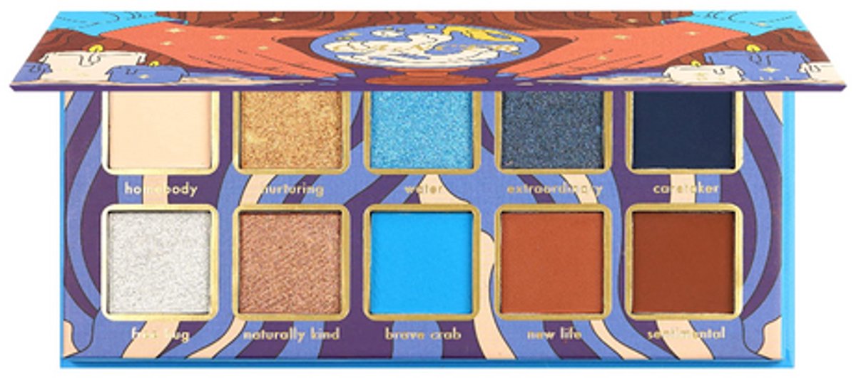 Kara Beauty - Horoscope Collection - Cancer - Eyeshadow Palette - Oogschaduw - 10 kleuren - VEGAN - 10,6 g