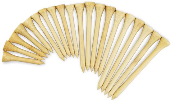 Bamboe Golf Tee- 42mm - 50 stuks-Golftrainingsmateriaal - Trainingsmaterialen - Golfset — afbeelding 4