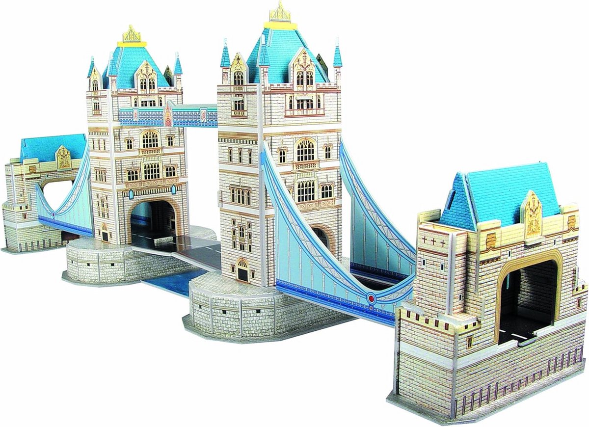 3D Puzzel Grote Brug Model Bouwset Educatief Speelgoed