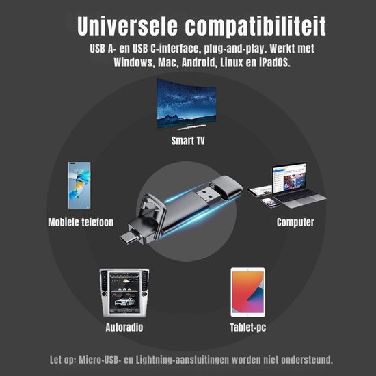 SCH® SSD Externe Harde Schijven - SSD Externe Harde Schijf - Zwart - ‎8cm x 3cm x 1cm van sch — afbeelding 3