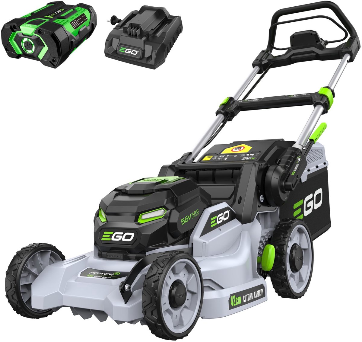 EGO LM1711E Accu Grasmaaier 42 cm met Accu en Lader